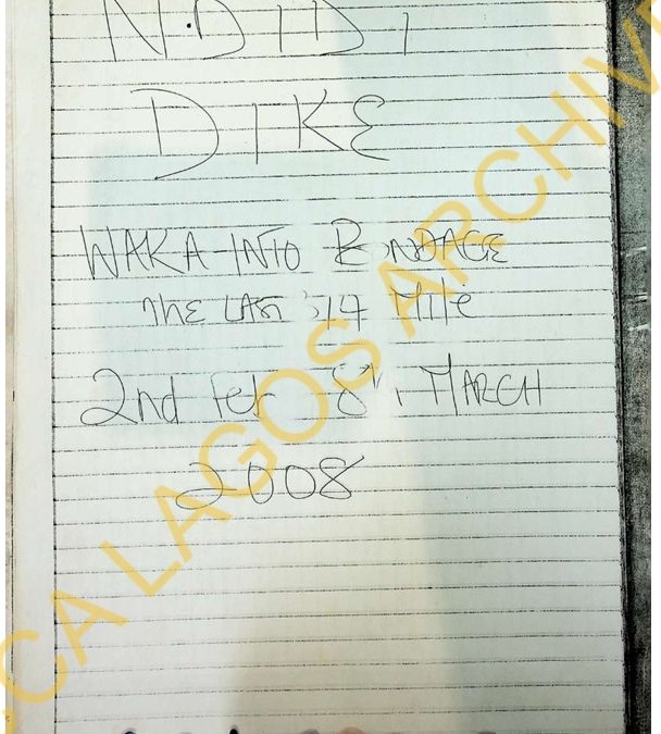 Ndidi Dike – “Waka Into Bondage” Exhibition Attendance List