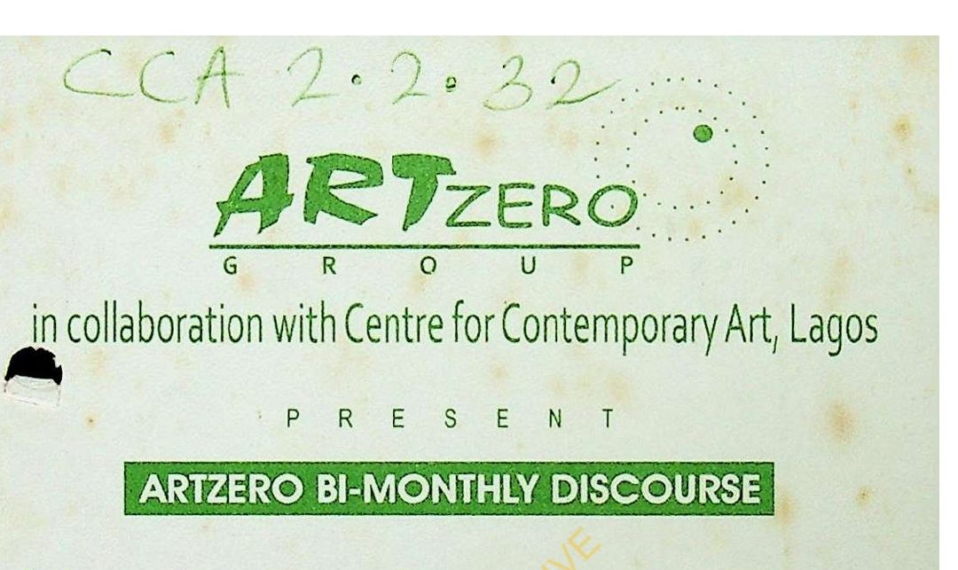 Artzero Bi-Monthly Discourse