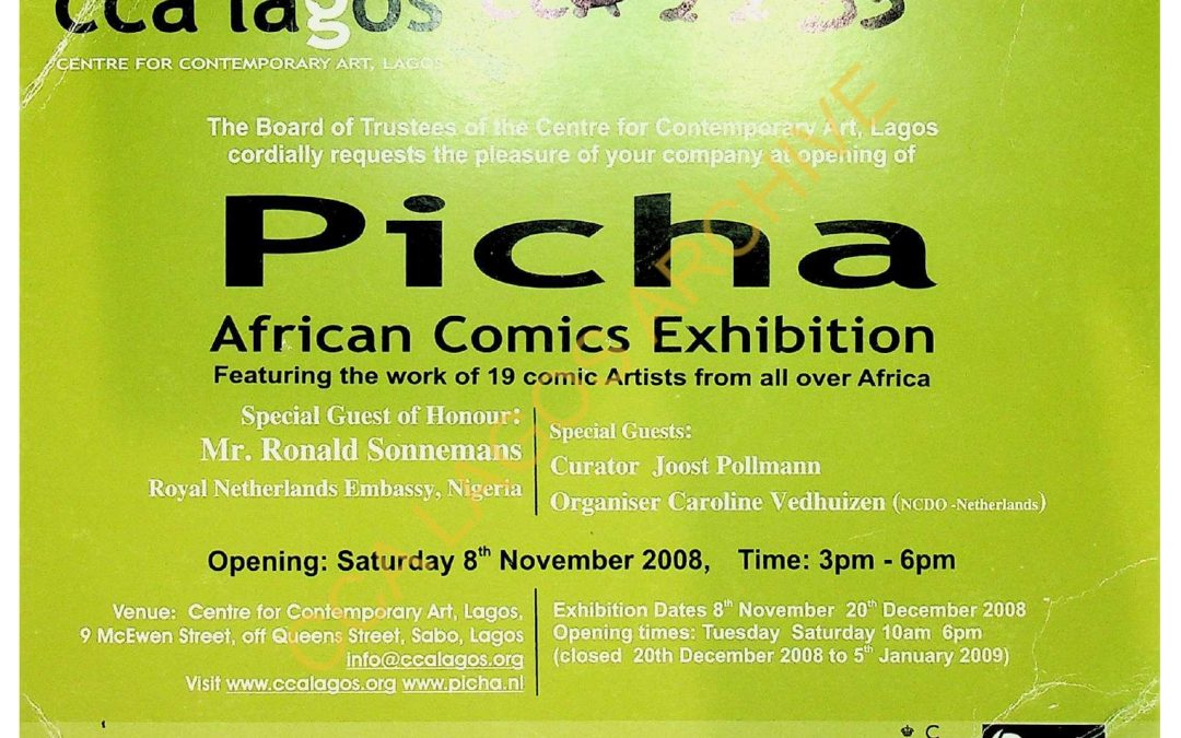 Picha African Comics Exhibition Poster