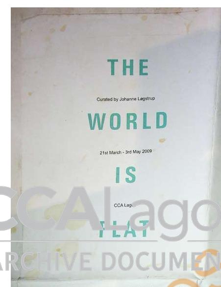 The World is Flat: Brochure