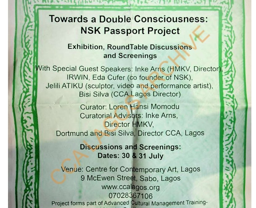 Towards a Double a Consciousness: NSK Passport Project