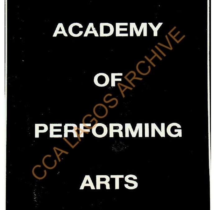 Lufodo Academy of Performance Art LAPA Card