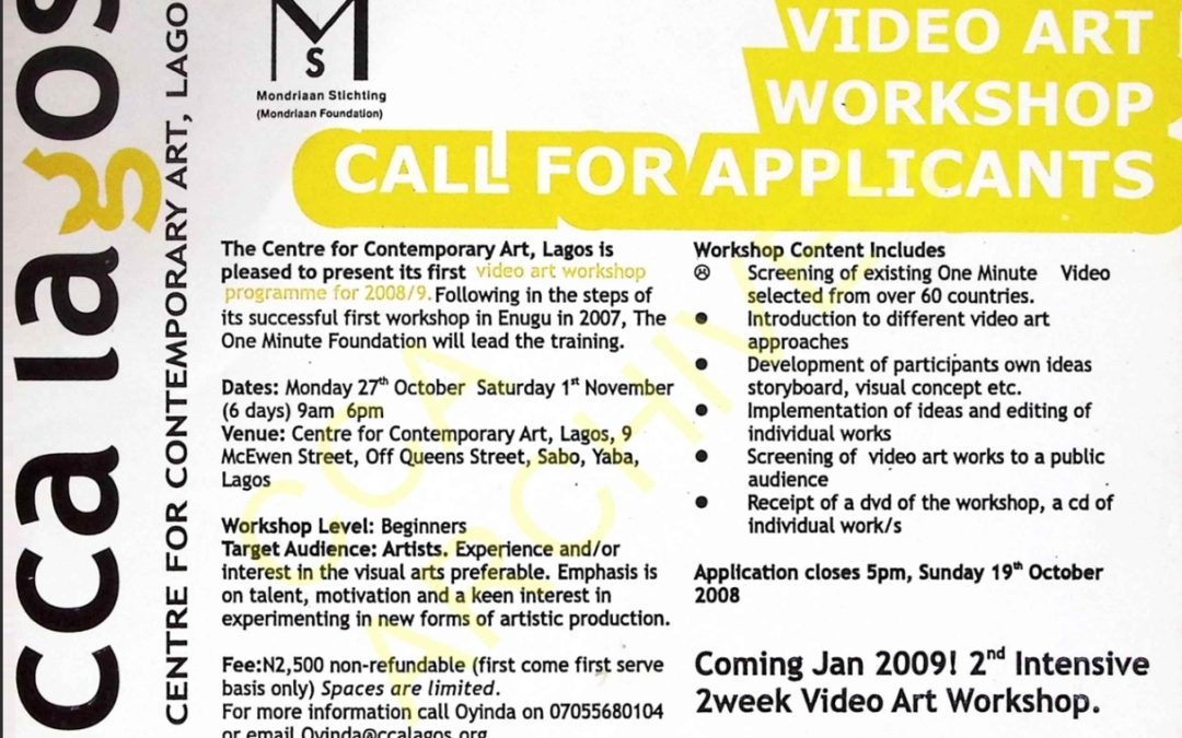 Video Art Workshop 1