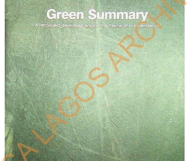 Green Summary: Catalogue