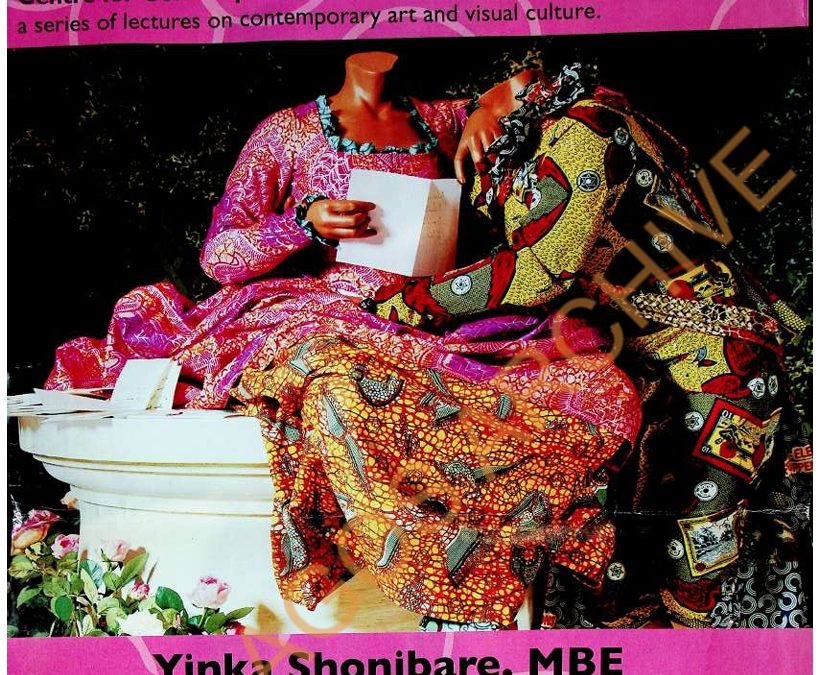 Exhibition Poster for Yinka Shonibare, MBE
