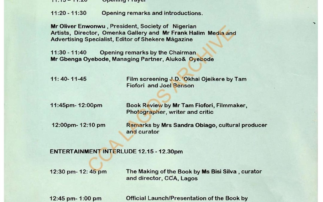 Book Launch and Exhibition