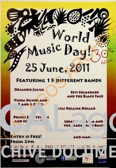 World Music Day : Invitation Flier