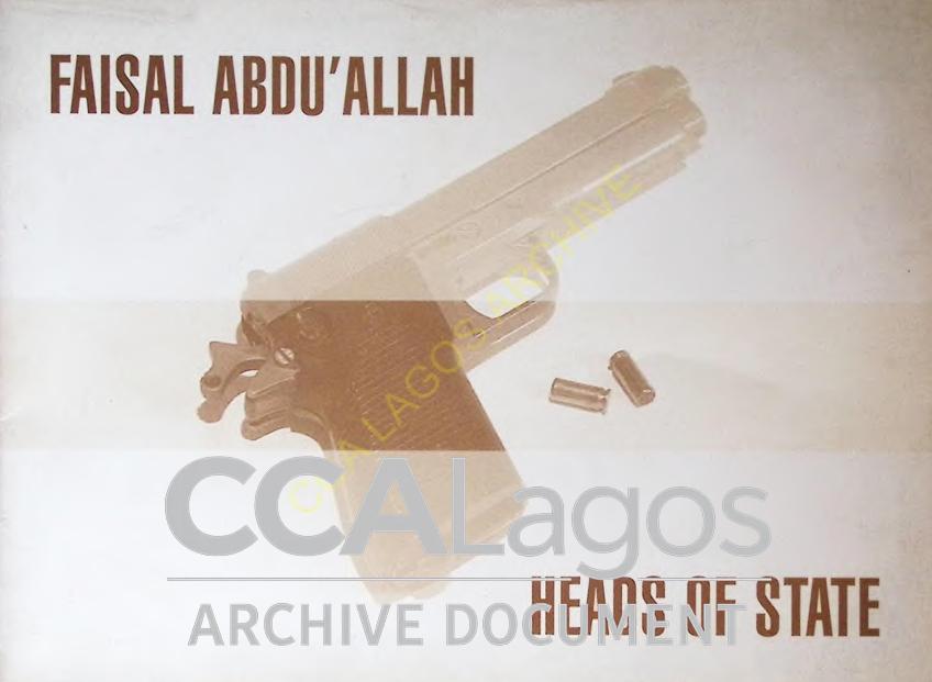 FAISAL ABOU’ALLAH – HEADS OF STATE