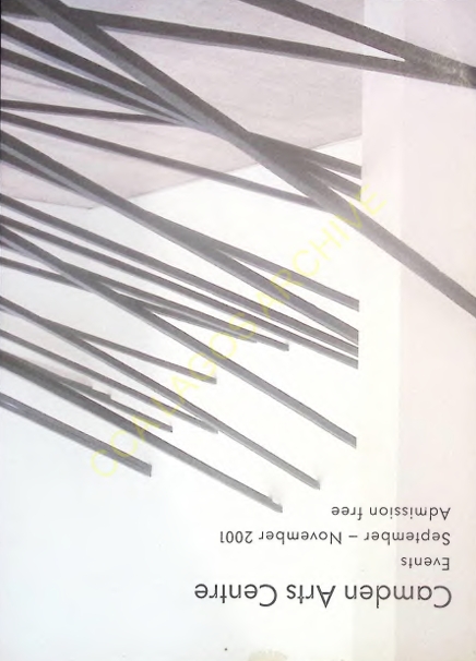 Canmden Arts Centre : 2001 Events