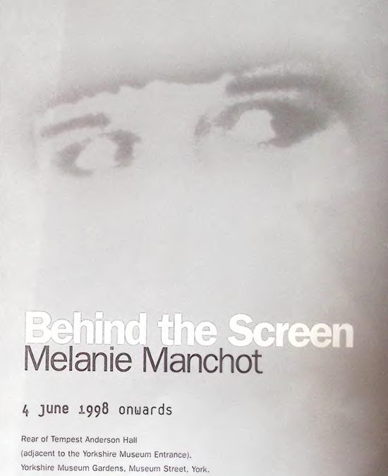 Behind the Screen: Melanie Manchot