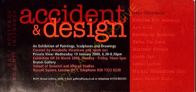 Accident and Design