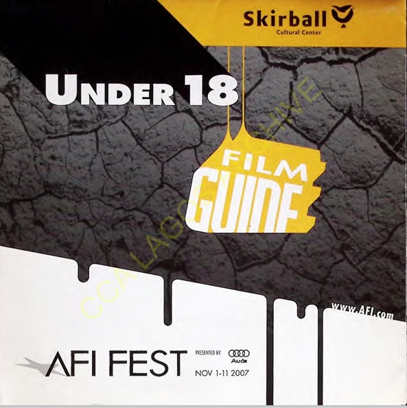 Under 18 Film Guide: AFI FEST 2007