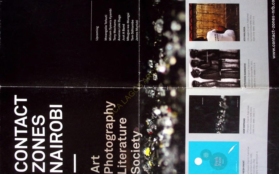 Joint Cultural Ephemera: Contact Zones Nairobi Leaflet and Dutch (Un)limited Design Contest Brochure