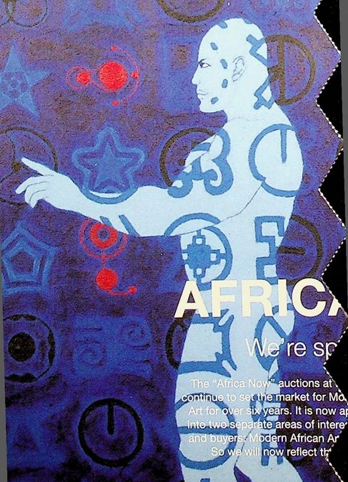 Bonhams “Africa Now – Contemporary Africa” Auction Flyer