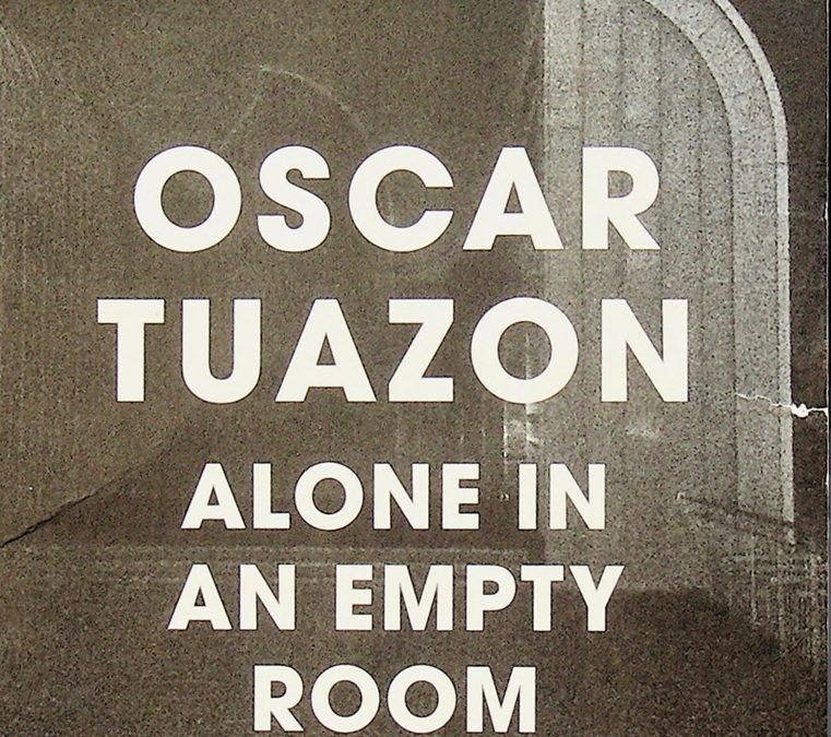 Invitation Card for Oscar Tuazon’s “Alone in an Empty Room” Exhibition