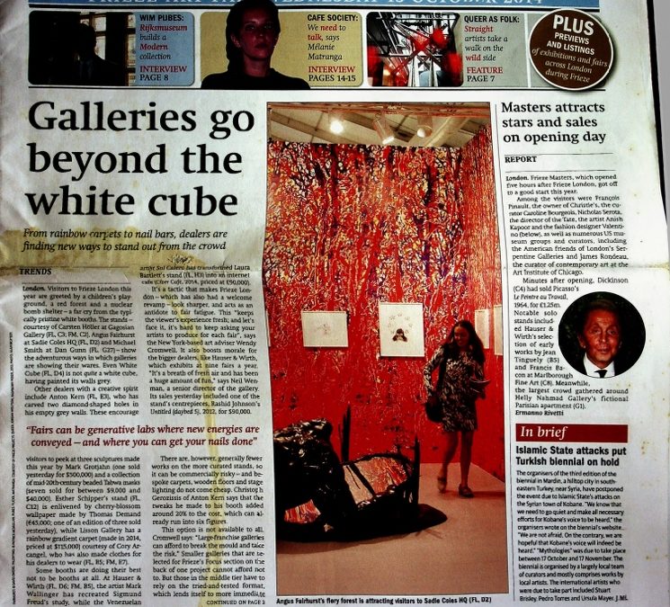 The Art Newspaper: Frieze Art Fair Daily Edition