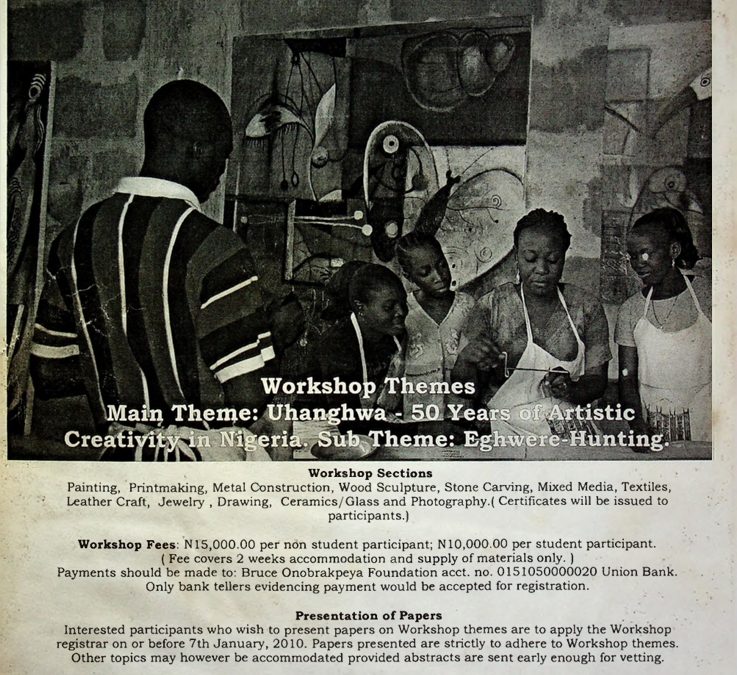 Uhanghaw – 50 Years Of Artistic Creativity in Nigeria