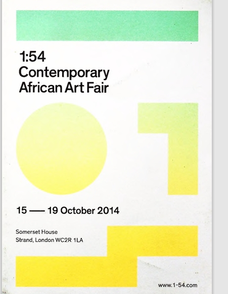 1:54 Contemporary African Art Fair 2014 Promotional Brochure