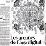 Screenshot_15-6-2026_143217_ Libération Newspaper Article: "Les arcanes de l'âge digital" (The Secrets of the Digital Age)
