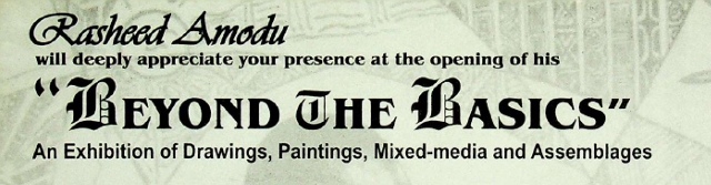 Beyond the Basics Exhibition Invitation