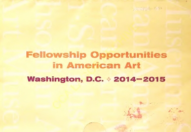 Fellowship Opportunity in American Art
