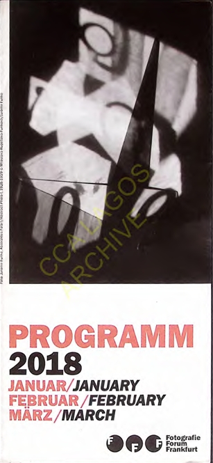Programm 2018: Fotografie Forum Frankfurt (FFF)