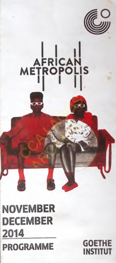 African Metropolis -November & December 2014 Event Schedule