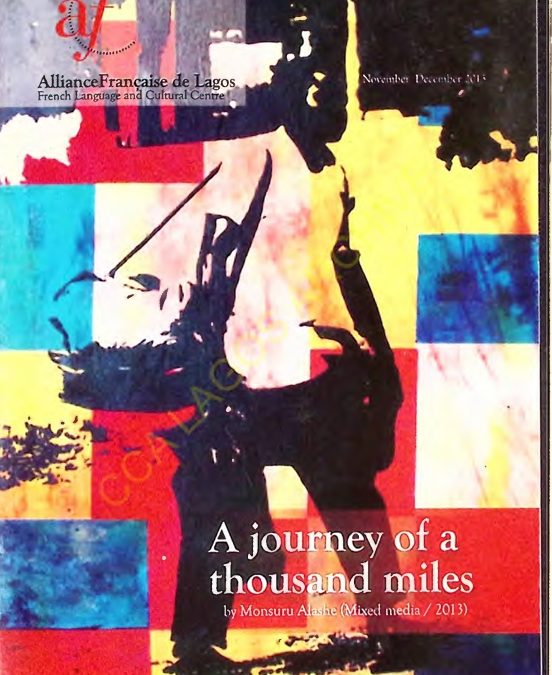 Alliance Française de Lagos Cultural Program Brochure