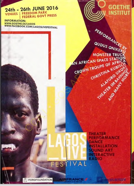 Goethe Institute :Lagos Life Festival
