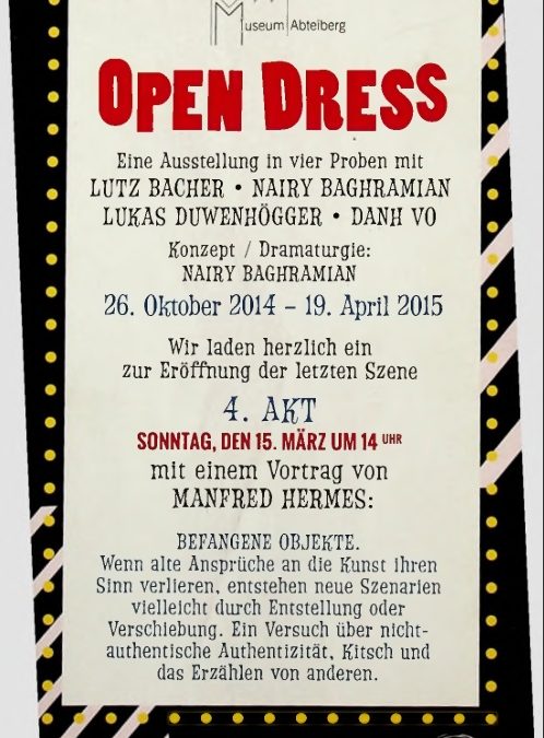 Museum Abteiberg: Open Dress