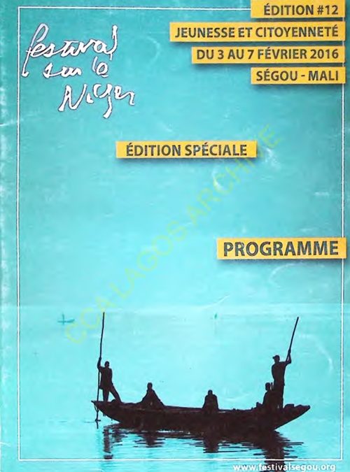 12th Edition of the Festival sur le Niger