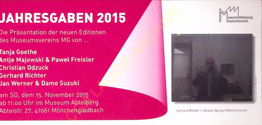 Jahresgaben 2015
