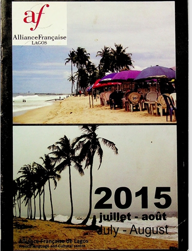 Alliance Francaise Lagos 2015 july-august