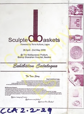 Sculpted Baskets Installation Series / Woven Arts Exhibition