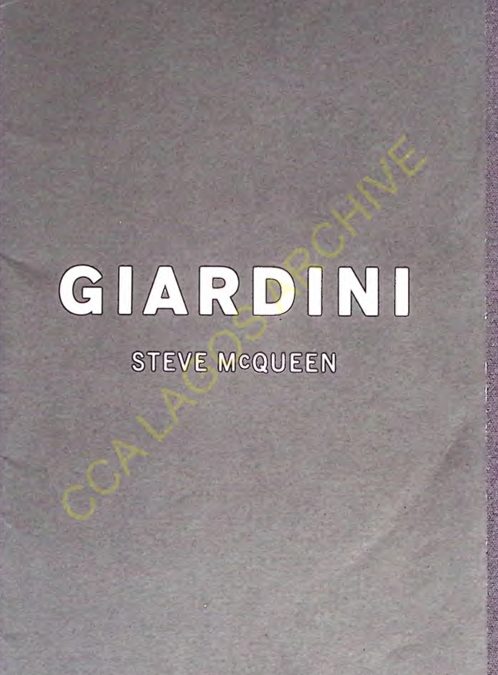 Giardini: Steve McQueen