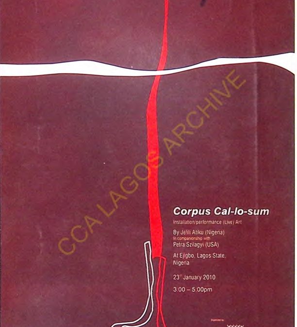 Corpus cal-lo-sum installation performance live art