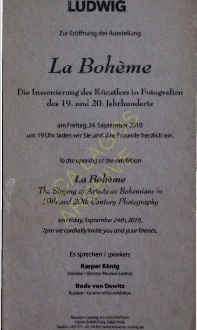 Museum Ludwig : La Boheme