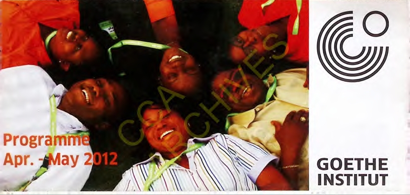 Goethe-Institut Nigeria Programme: April – May 2012