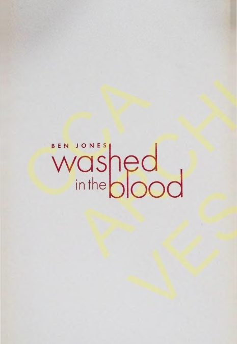 Ben Jones: Washed in the Blood