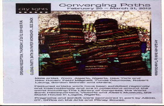 Converging Paths Exhibition Guide & Events – City Lights Gallery