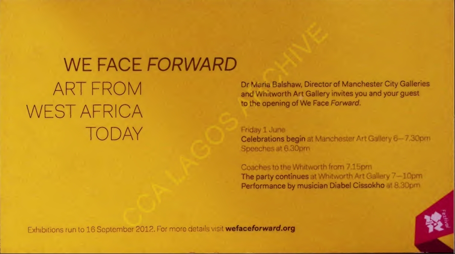 We Face Forward: Art from West Africa Today
