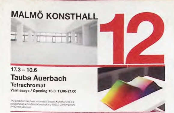 MALMO KONSTHALL