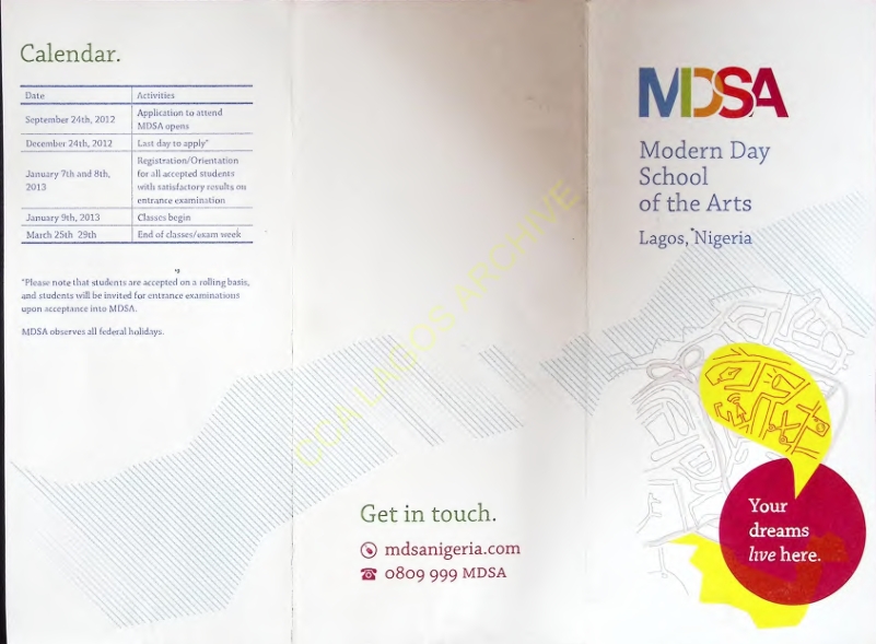MDSA: Modern School Of Art, Lagos