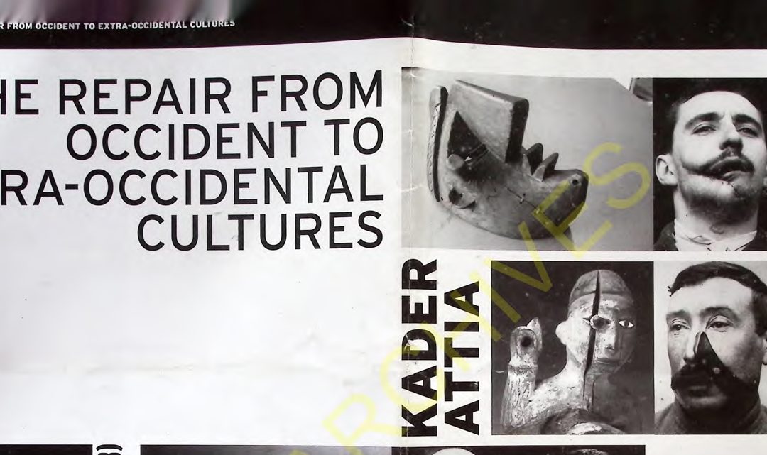 “The Repair from Occident to Extra-Occidental Cultures” — Kader Attia Installation Guide (dOCUMENTA 13)