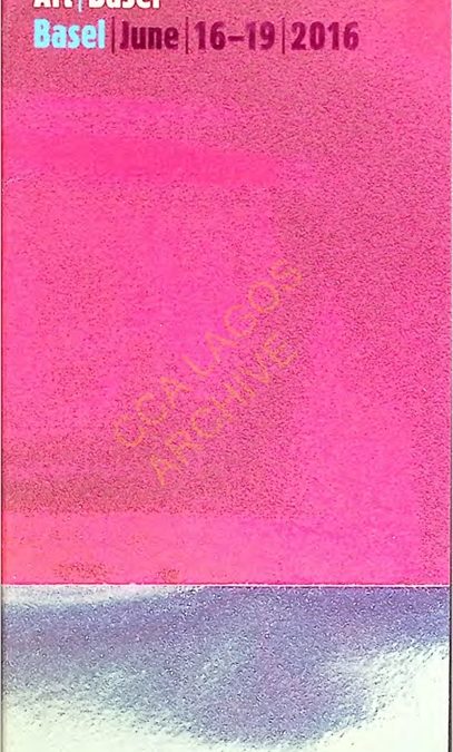 Art | Basel June 16-19 |2016