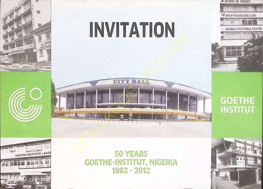 50 Years Goethe-Institute Nigeria (1962-2012)