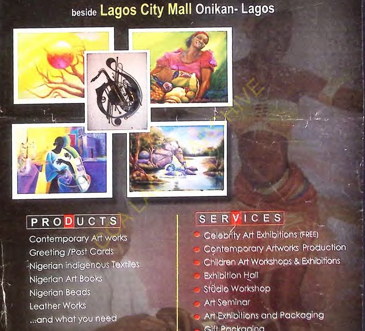 Biodun Omolayo Art Gallery Promotional Brochure