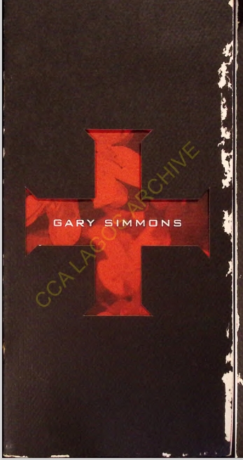 Gary Simmons – Bearing The Cross