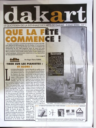 Le Quotidien de la Biennale des Arts de Dakar
