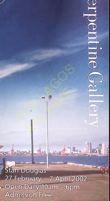 Serpentine Gallery Exhibition Bulletin & Information Guide